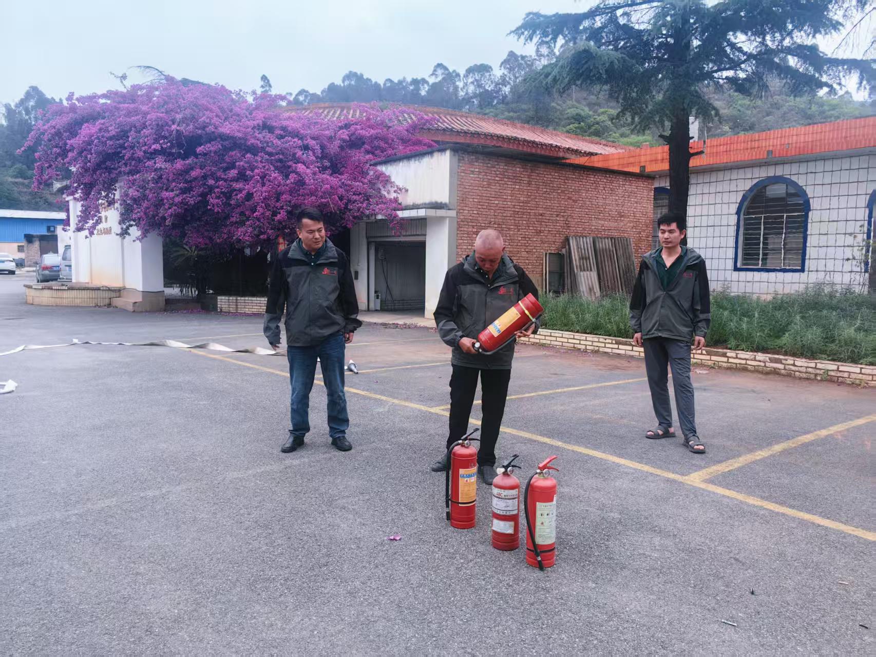 云南才济包装有限公司消防演练纪实